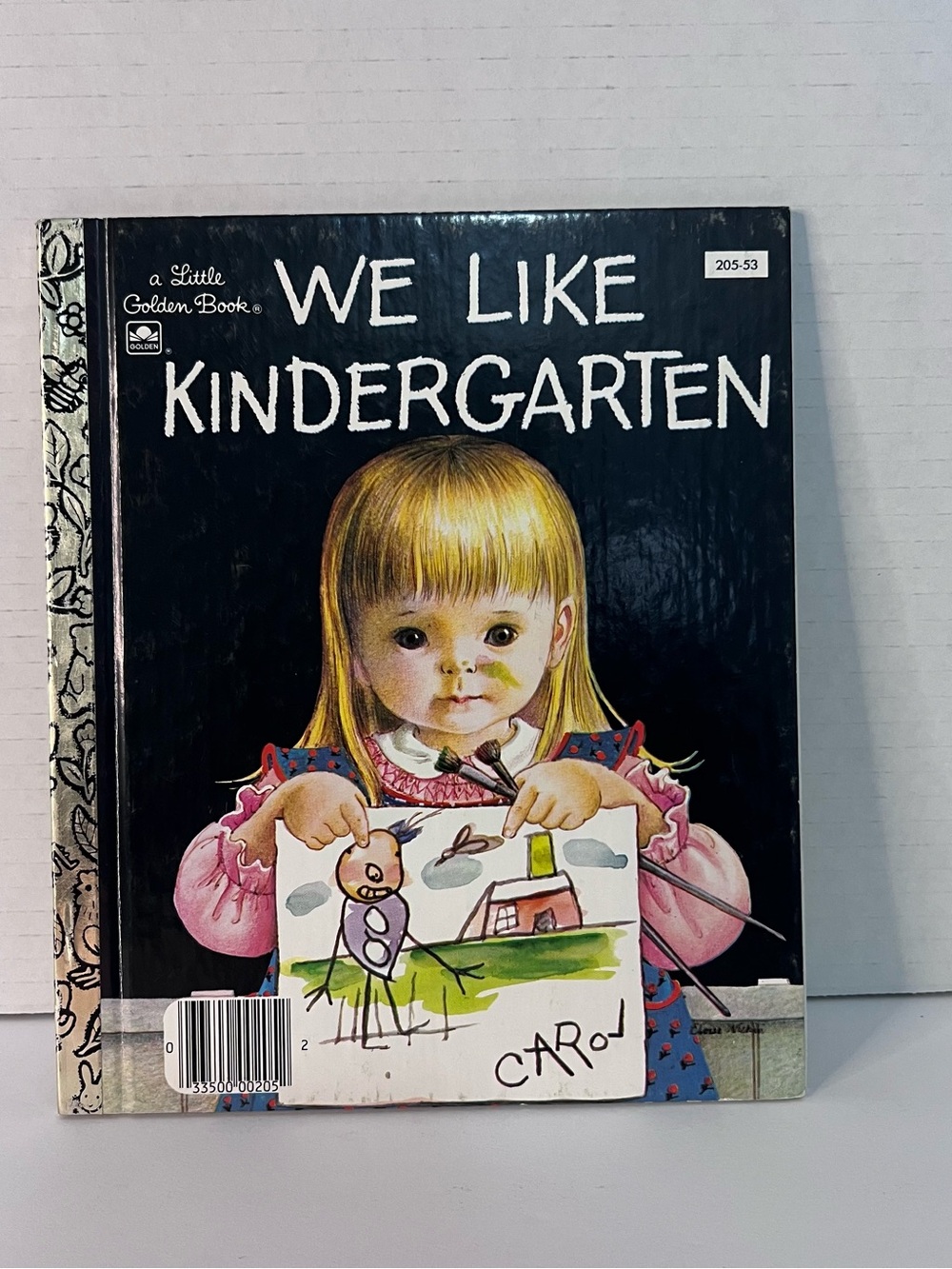 Vintage 1965 We Like Kindergarten A Little Golden Book